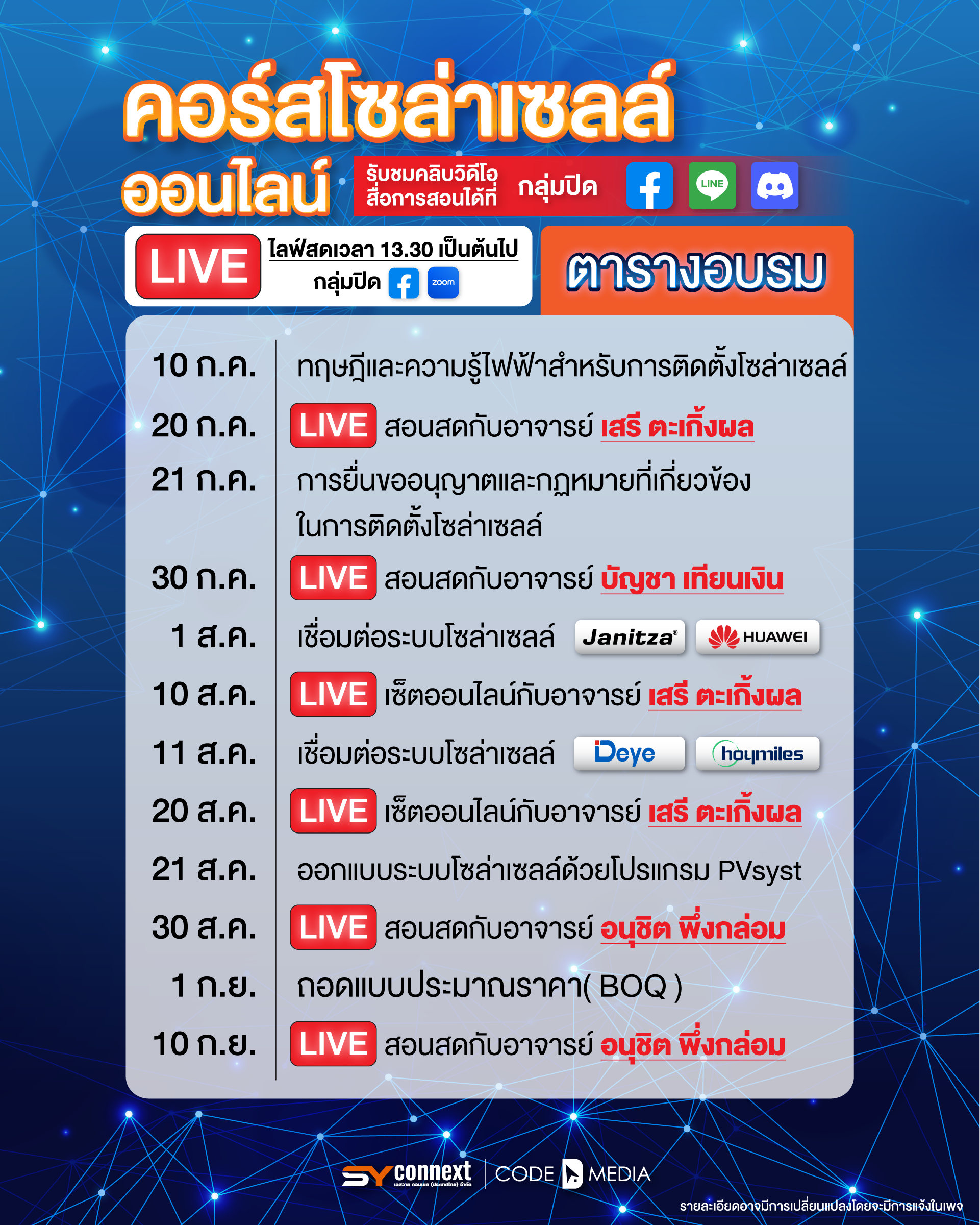 คอร์สโซล่าเซลล์ออนไลน์ By SY Connext